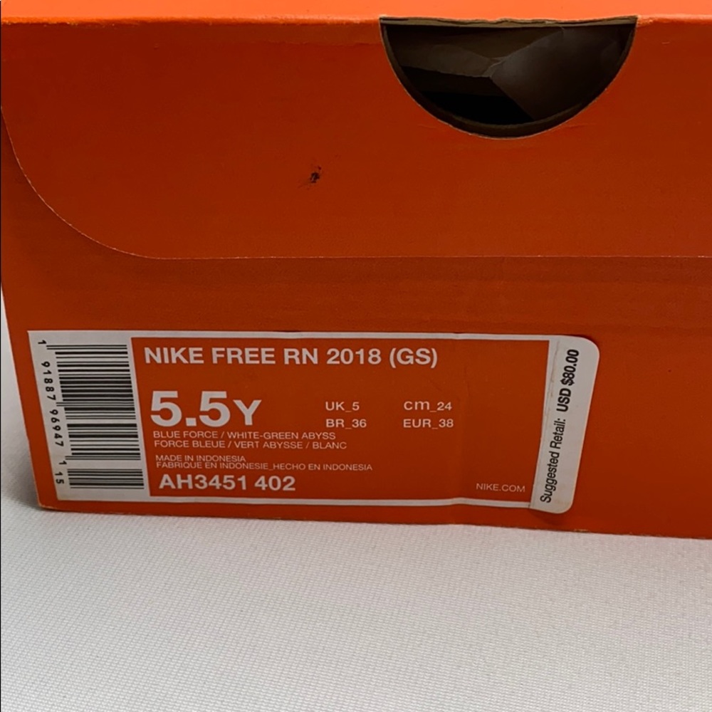 NIKE RN 2018 RUNNING SHOES YOUTH - Picture 6 of 7